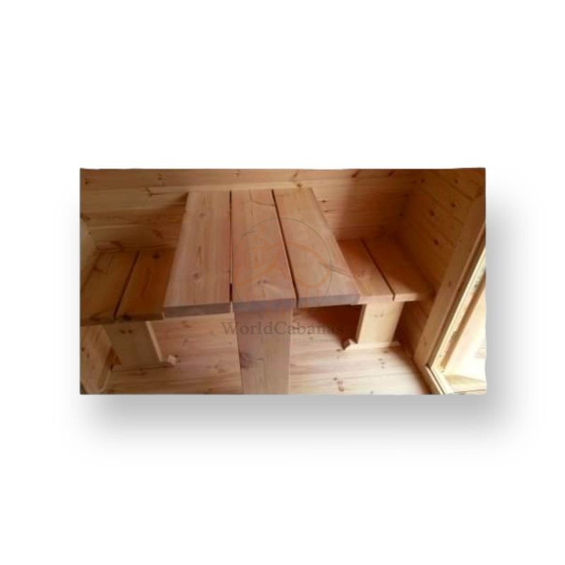 Mesa Fixa + 2 Bancos